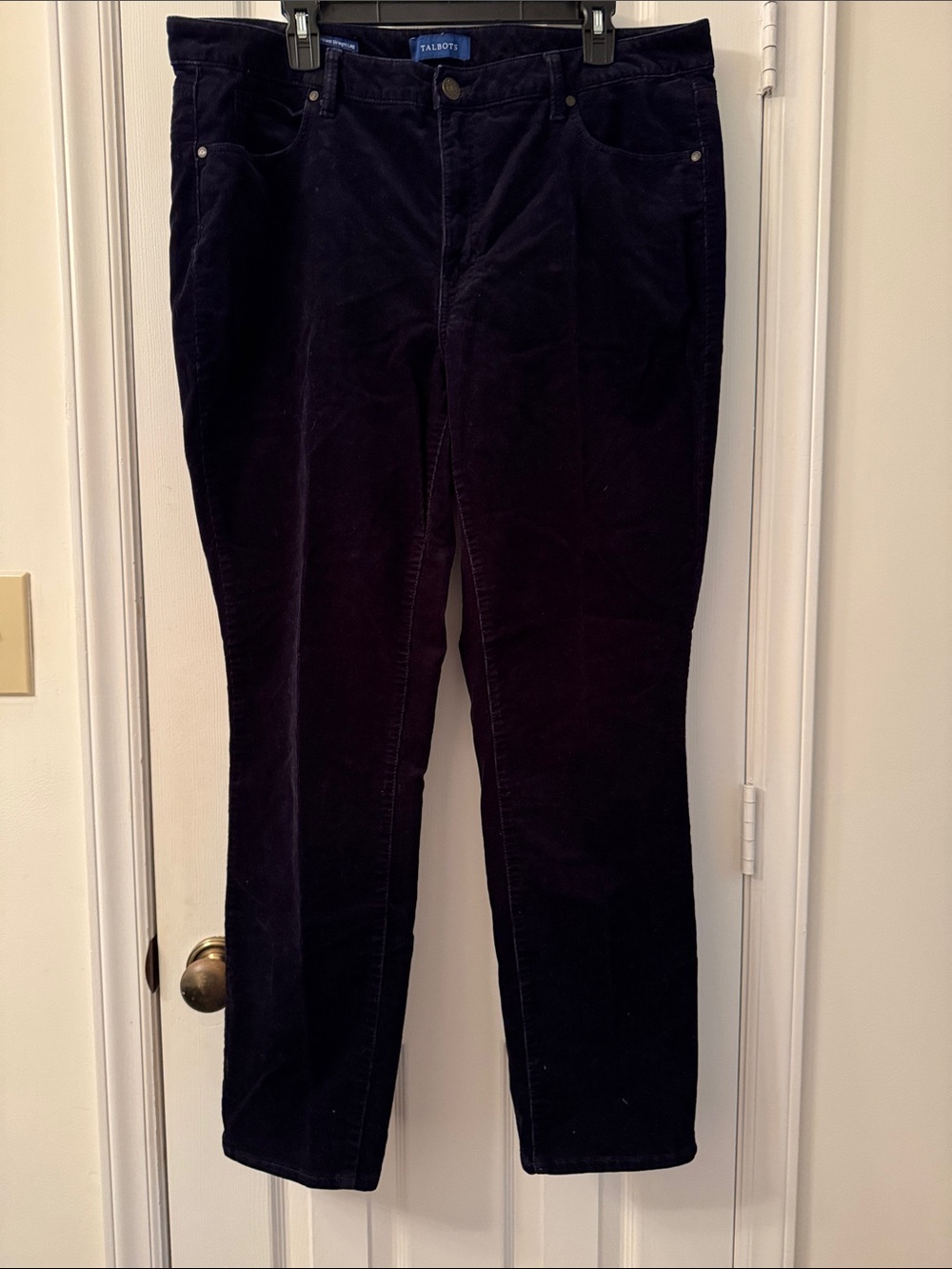 Talbots Navy straight leg Corduroy Women’s Pants
